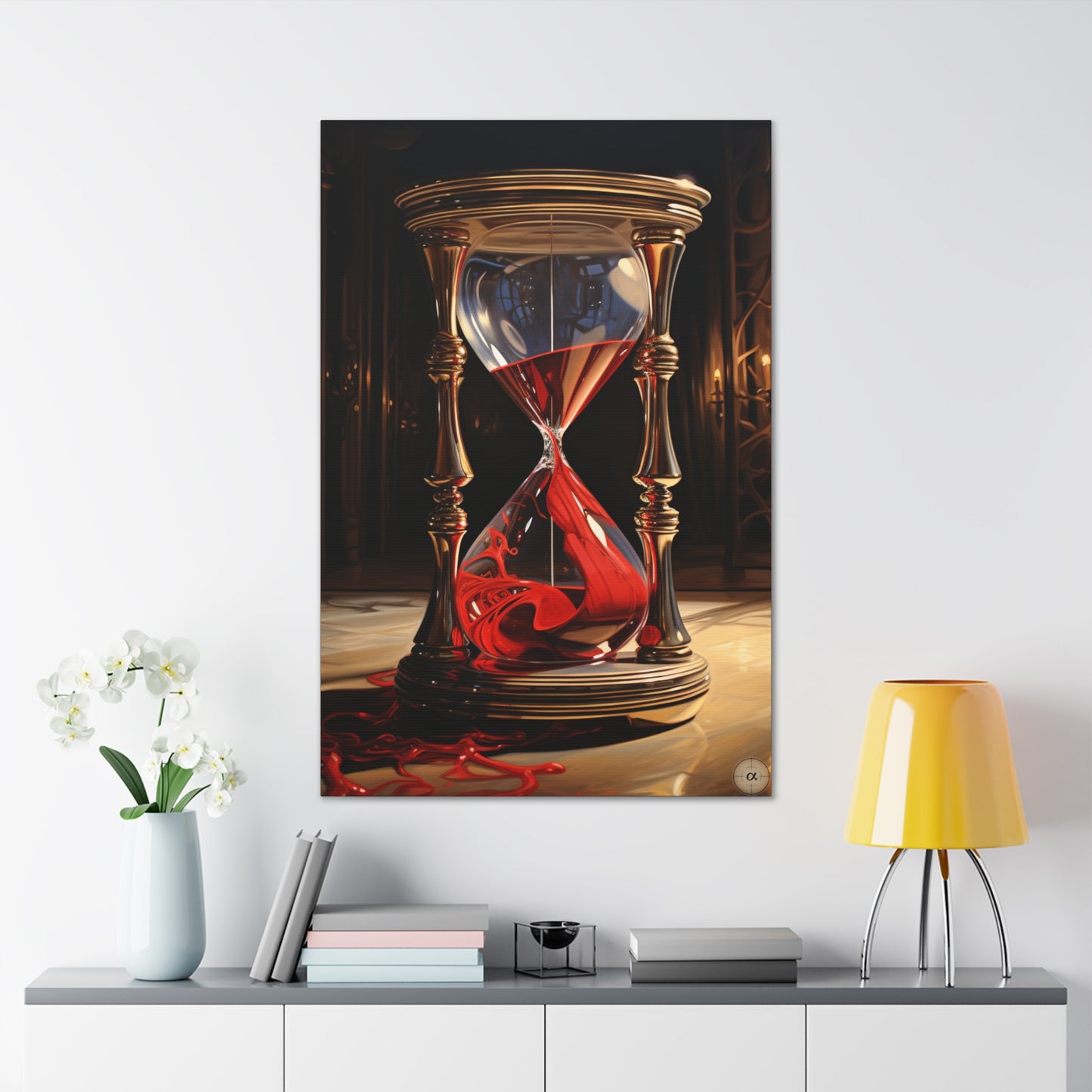 Art by Kendyll: "The Blood of Time" on Canvas