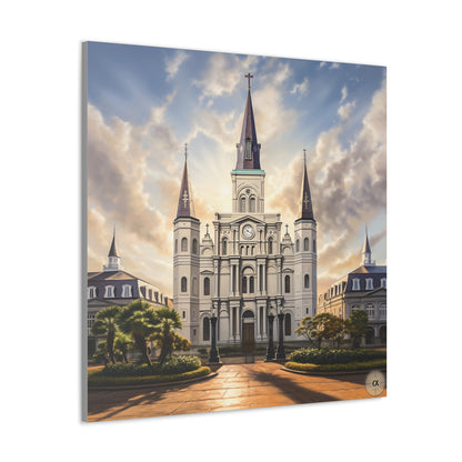 Art by Kendyll: "Cathedral in White" on Canvas
