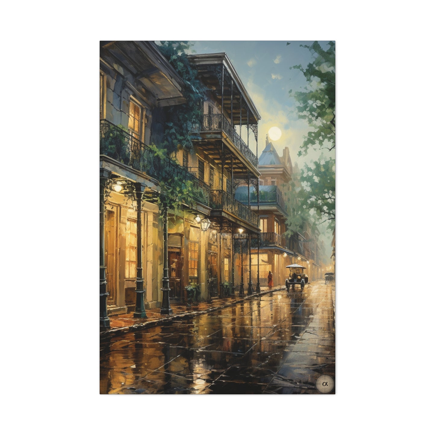 Art by Kendyll: "French Quarter" on Canvas