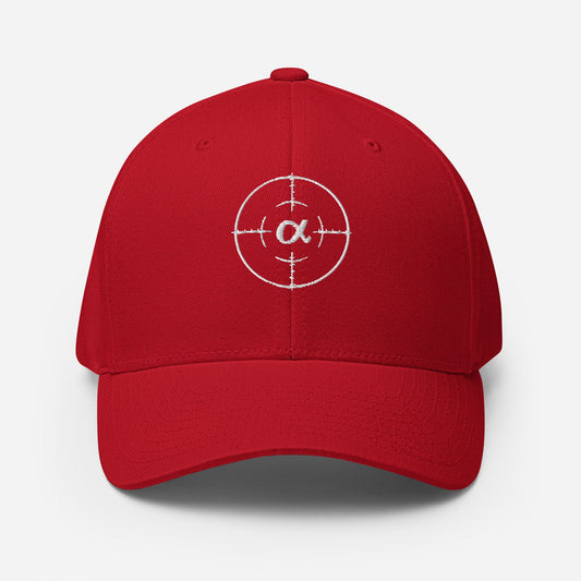 Red Alpha Twill Cap